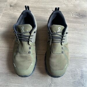 On Running Men's Sneakers - Olive and Black